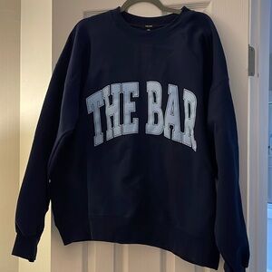 The Bar Varsity Sweatshirt